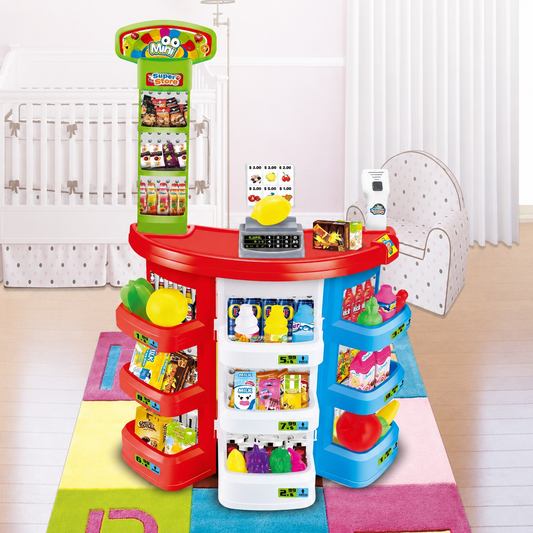 Children's Supermarket Grocery Store Toy Set